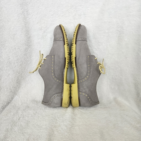 Cole Haan Alisa Oxford Grey Suede Loafers size 6 - Picture 4 of 7